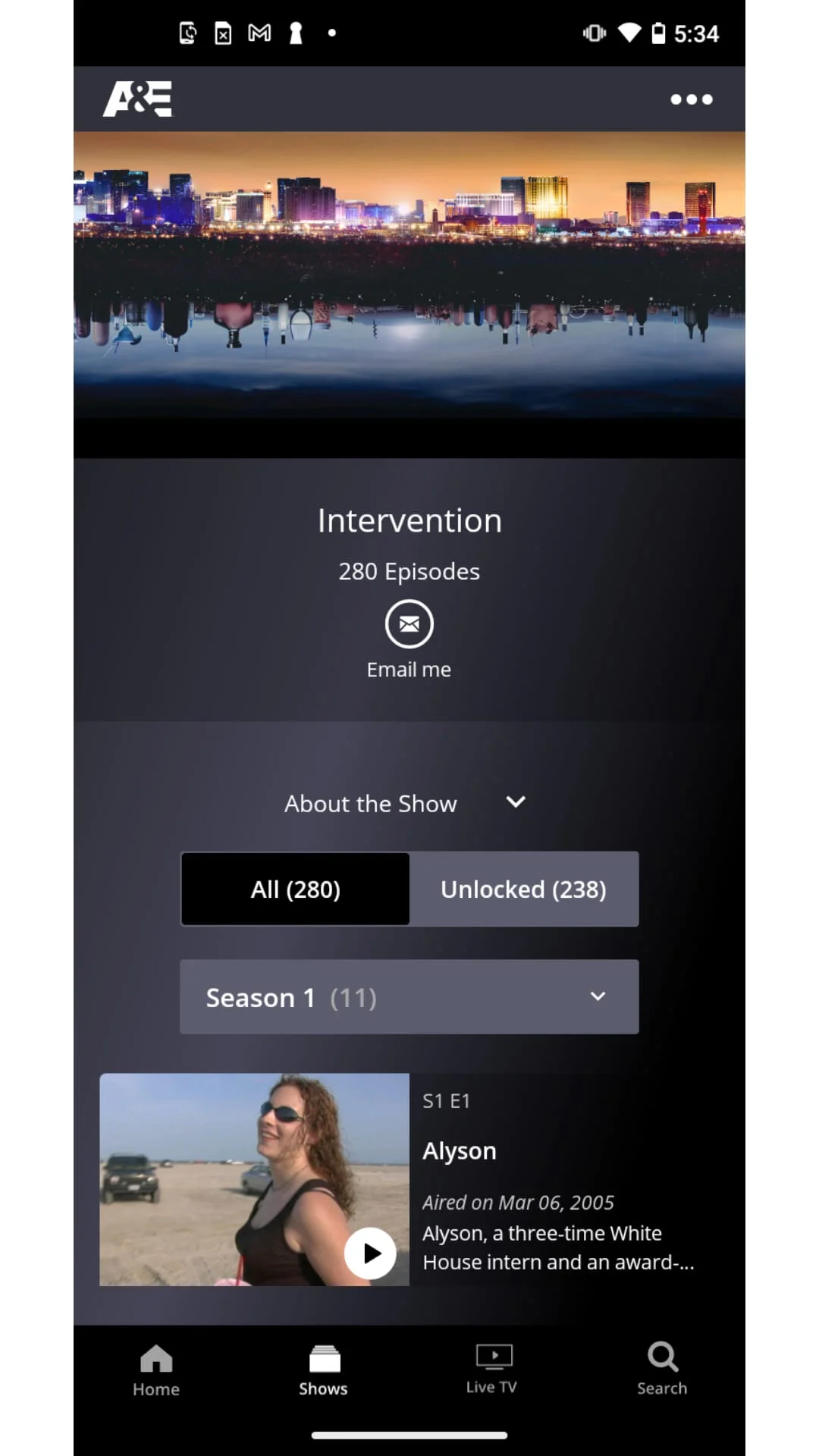 A&E: TV Shows That Matter Screenshot 4
