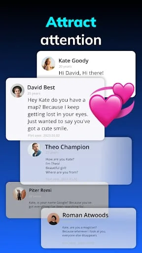 Pickup Lines - Flirt Messages Screenshot 3