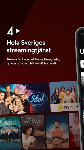 TV4 Play Screenshot 1