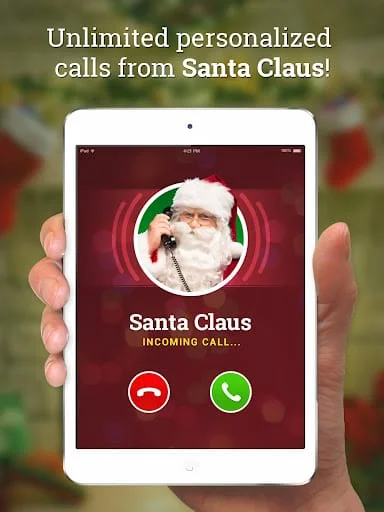 Message from Santa! video&call Screenshot 1