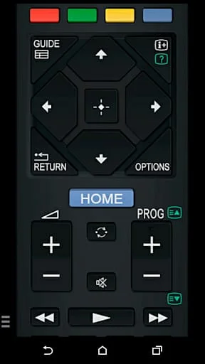 TV Remote for Sony TV Screenshot 2