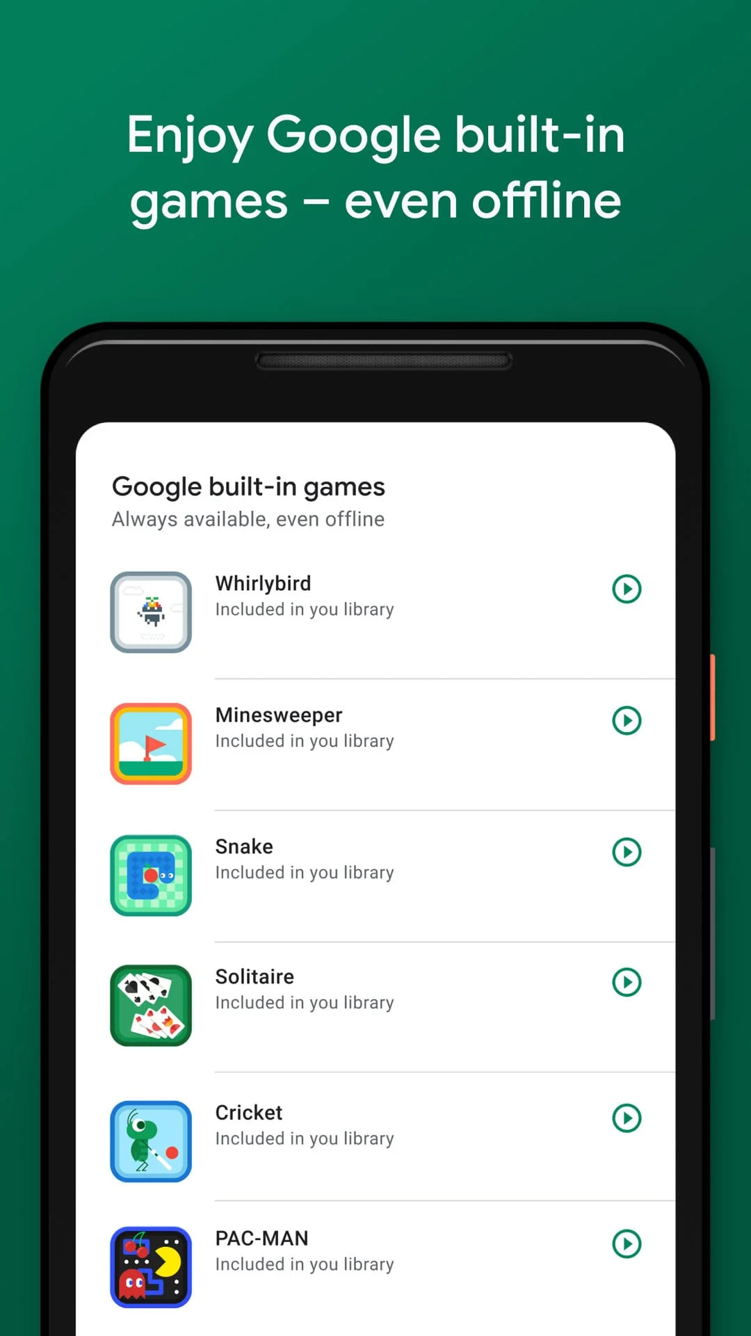 Google Play Games Screenshot 2