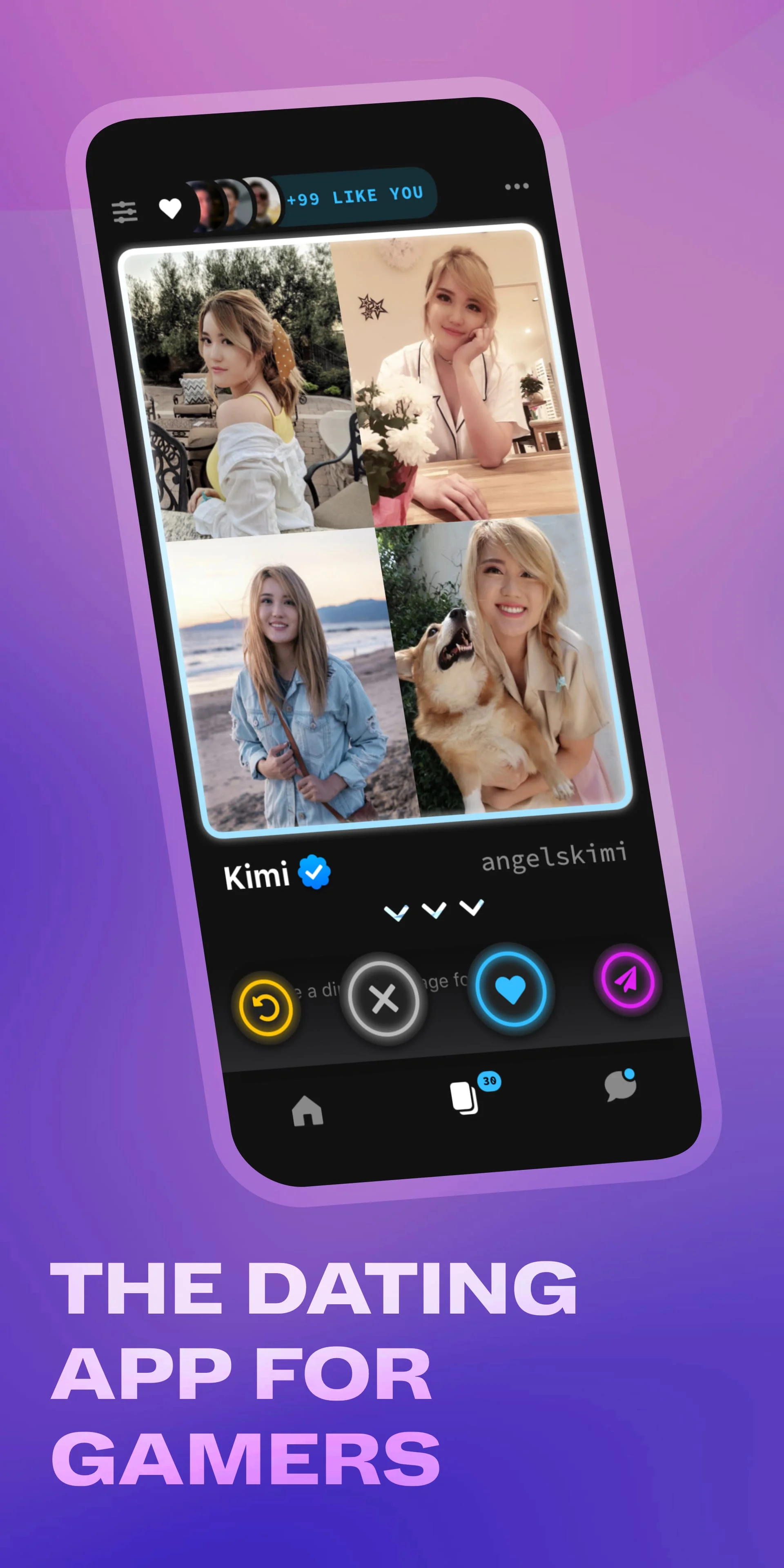 Kippo - Dating App for Gamers Screenshot 1