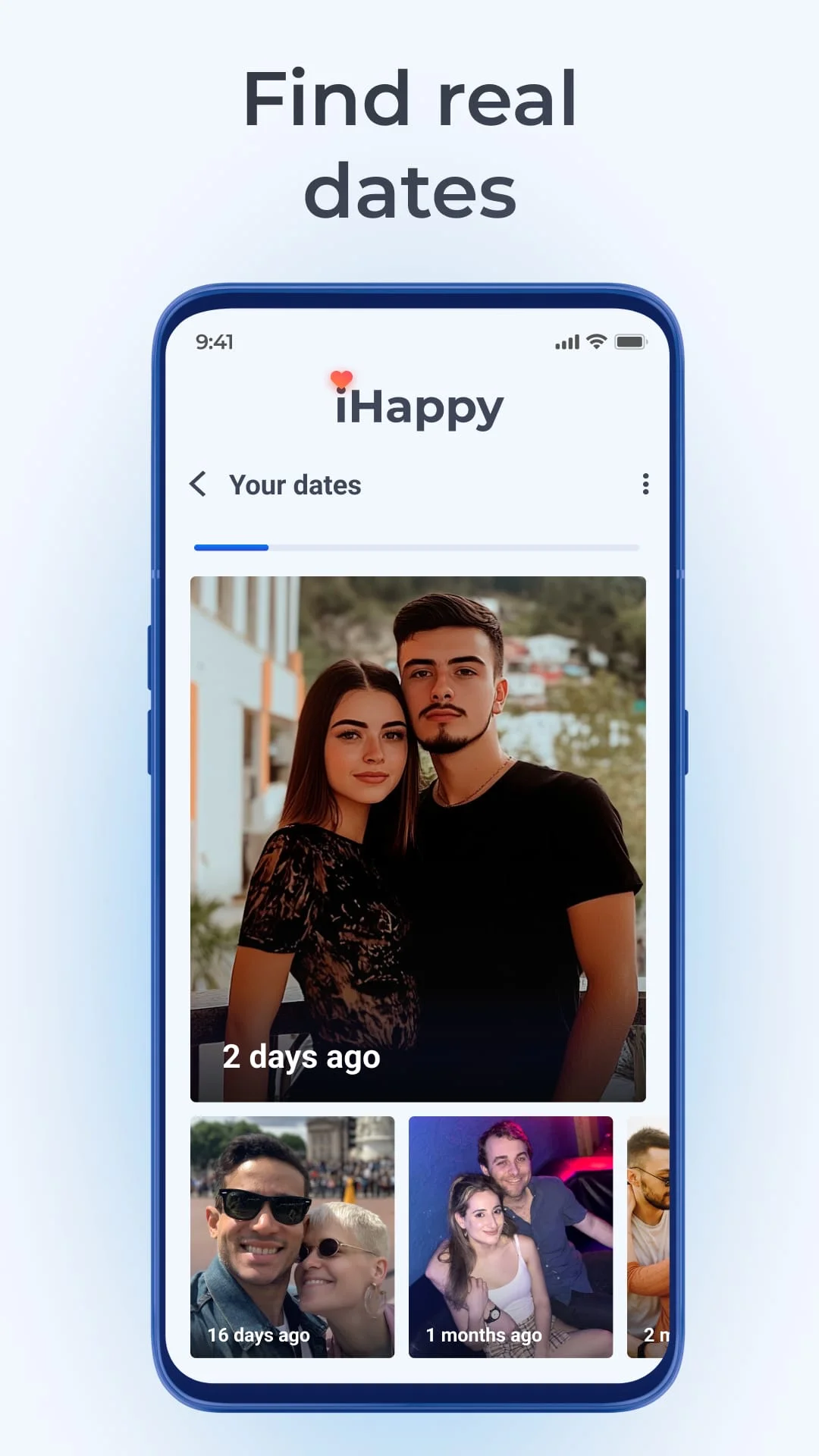 Dating and Chat - iHappy Screenshot 2