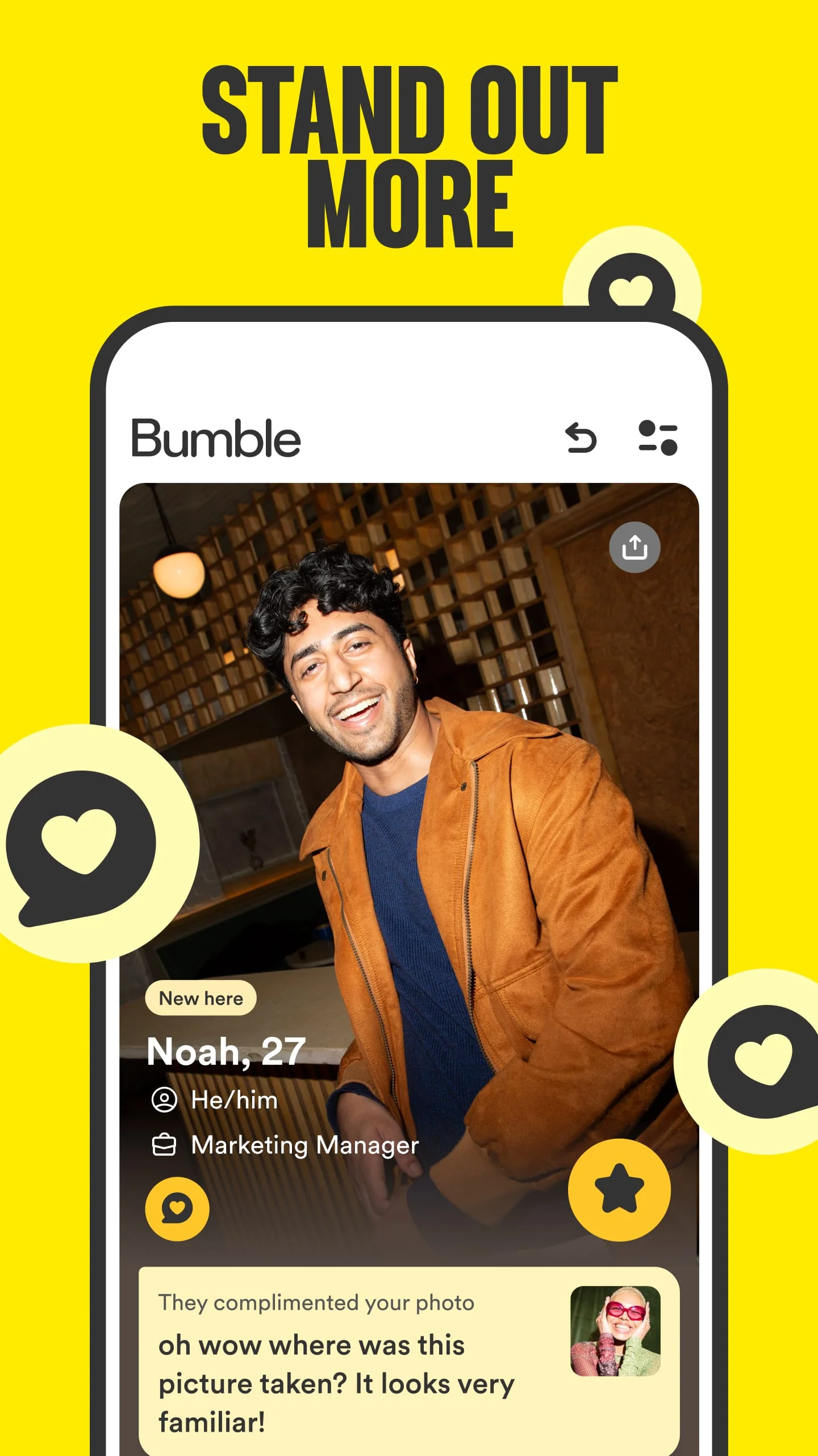 Bumble Dating App: Meet & Date Screenshot 4