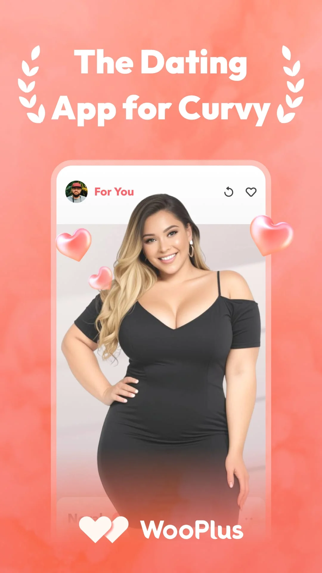 WooPlus: Curvy Dating App Screenshot 1