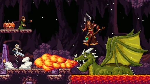 Apple Knight Action Platformer Screenshot 2