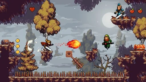 Apple Knight Action Platformer Screenshot 3