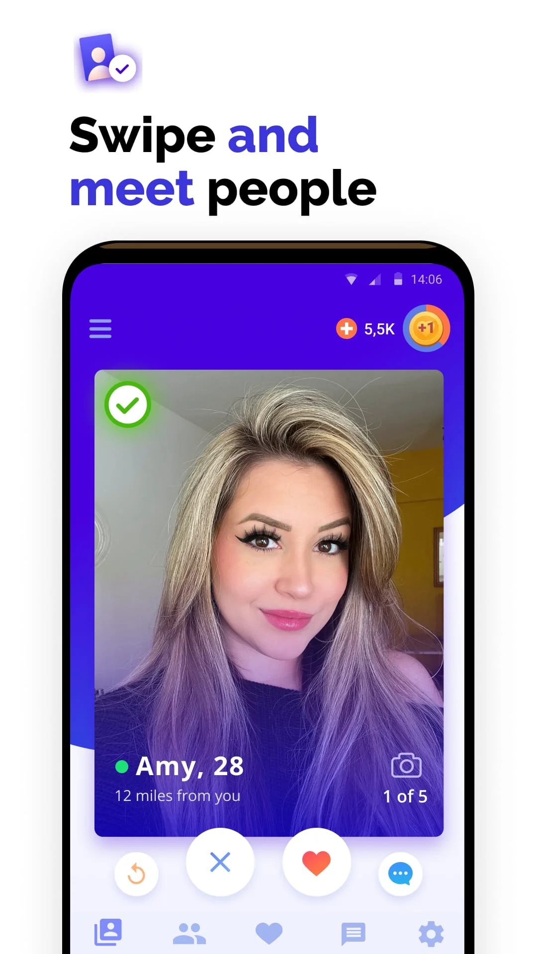 Dating and chat - Likerro Screenshot 1