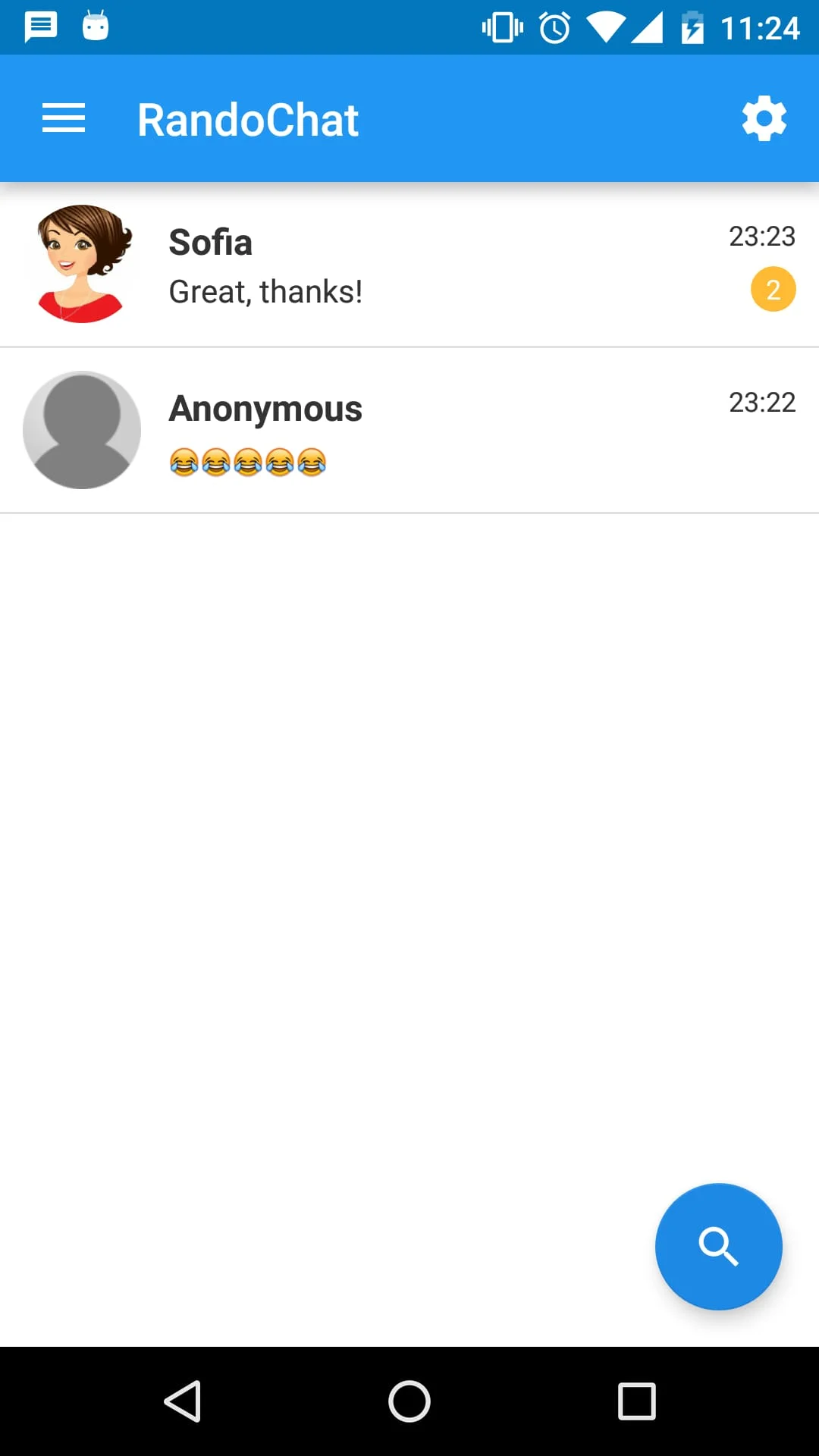 RandoChat - Chat roulette Screenshot 2