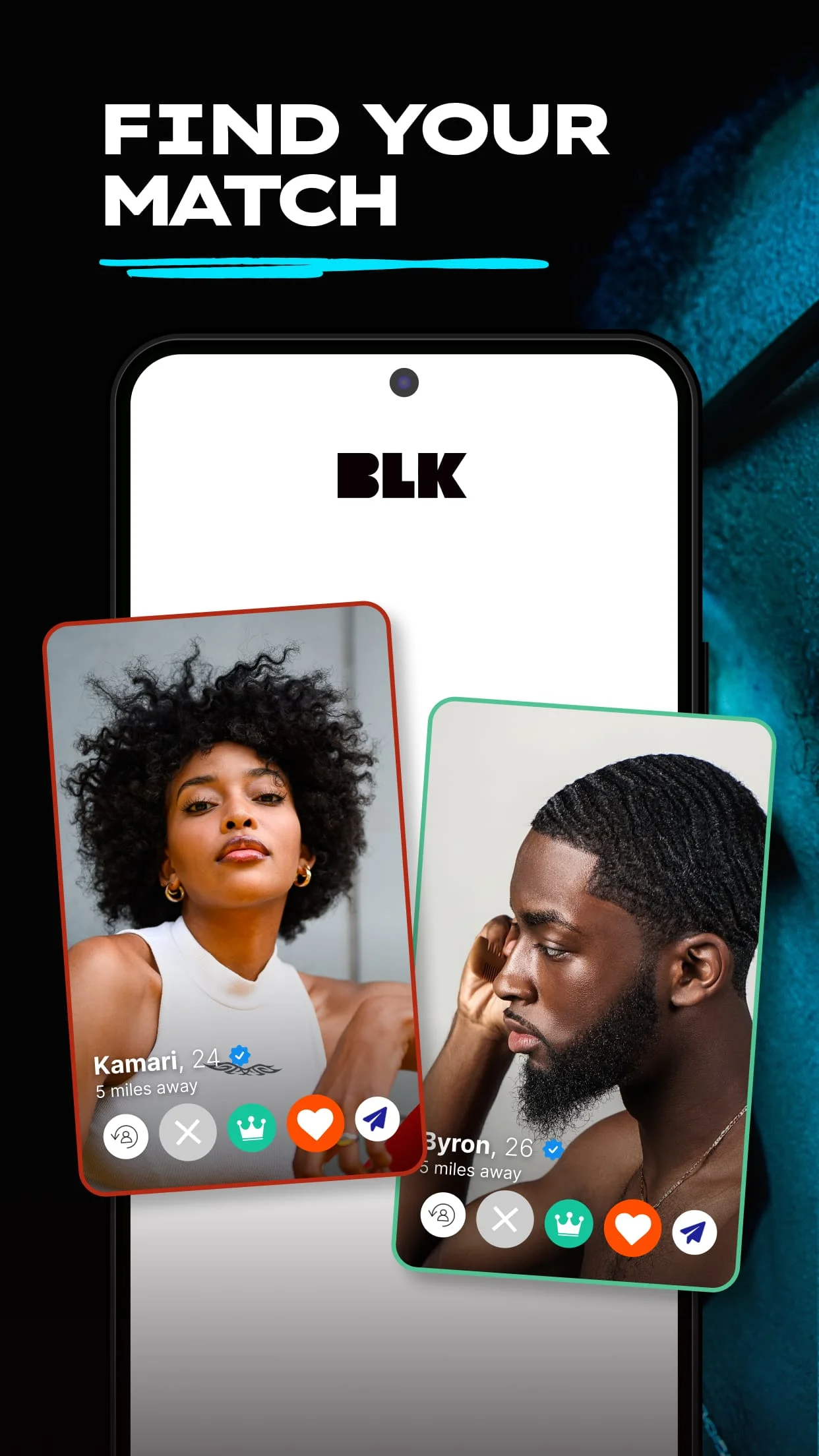 BLK Dating: Meet Black Singles Screenshot 3