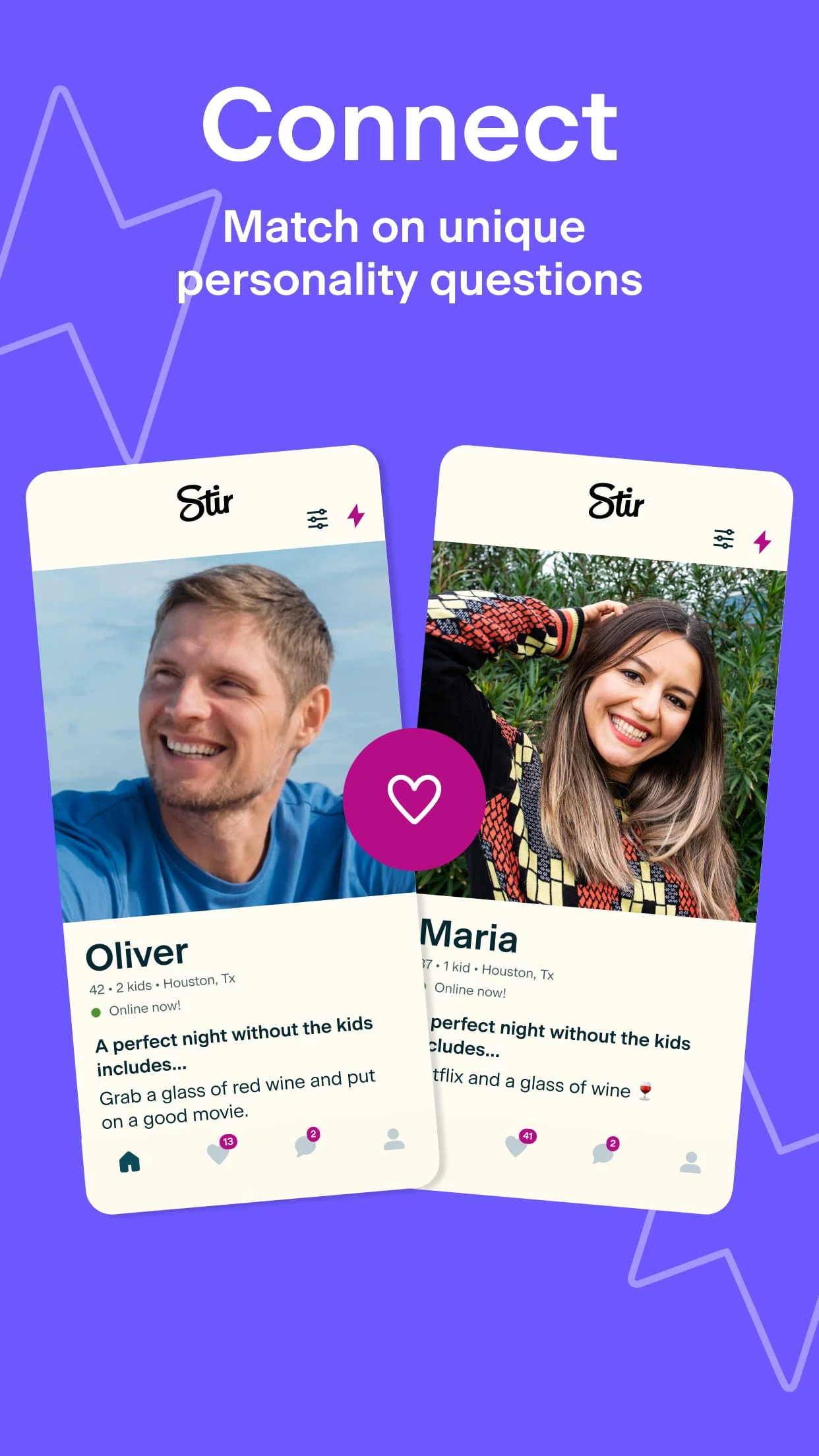 Stir: Single Parent Dating App Screenshot 2