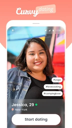 Curvy Singles Dating Screenshot 1