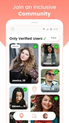 Curvy Singles Dating Screenshot 2