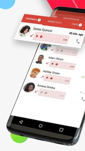 Visual Voicemail & Missed Call Screenshot 1