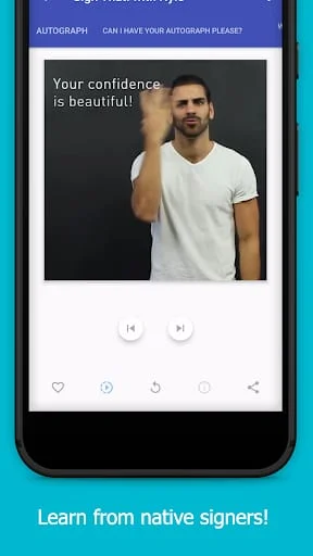 The ASL App Screenshot 2