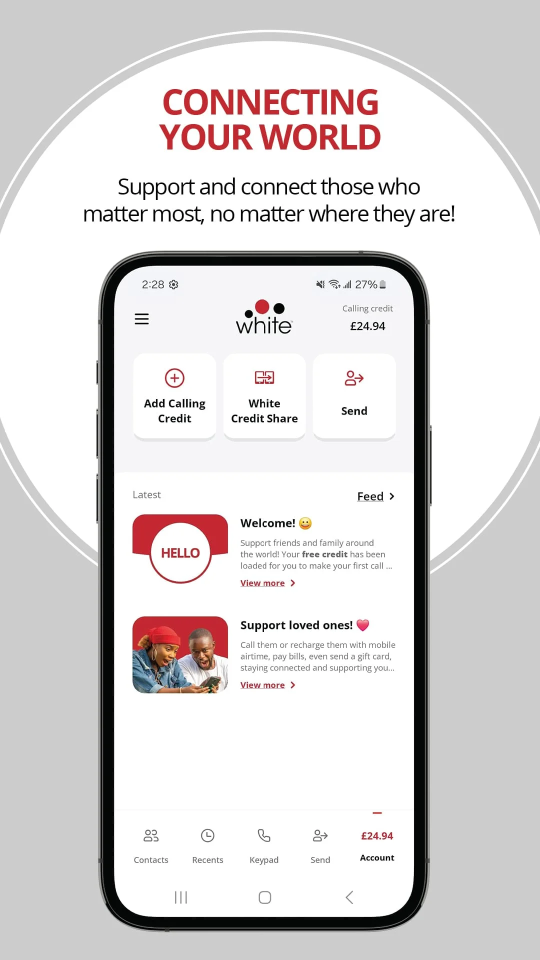 White Calling Screenshot 1