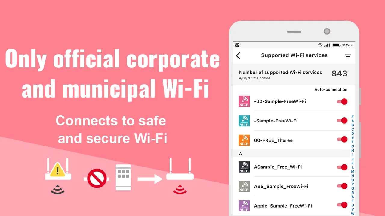 Japan Wi-Fi auto-connect Screenshot 4