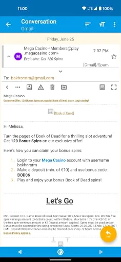 FairEmail, privacy aware email Screenshot 4