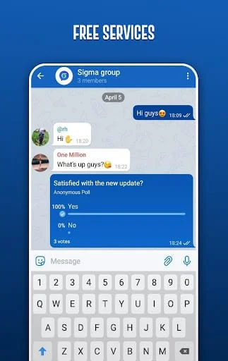 Sigma Messenger Screenshot 4