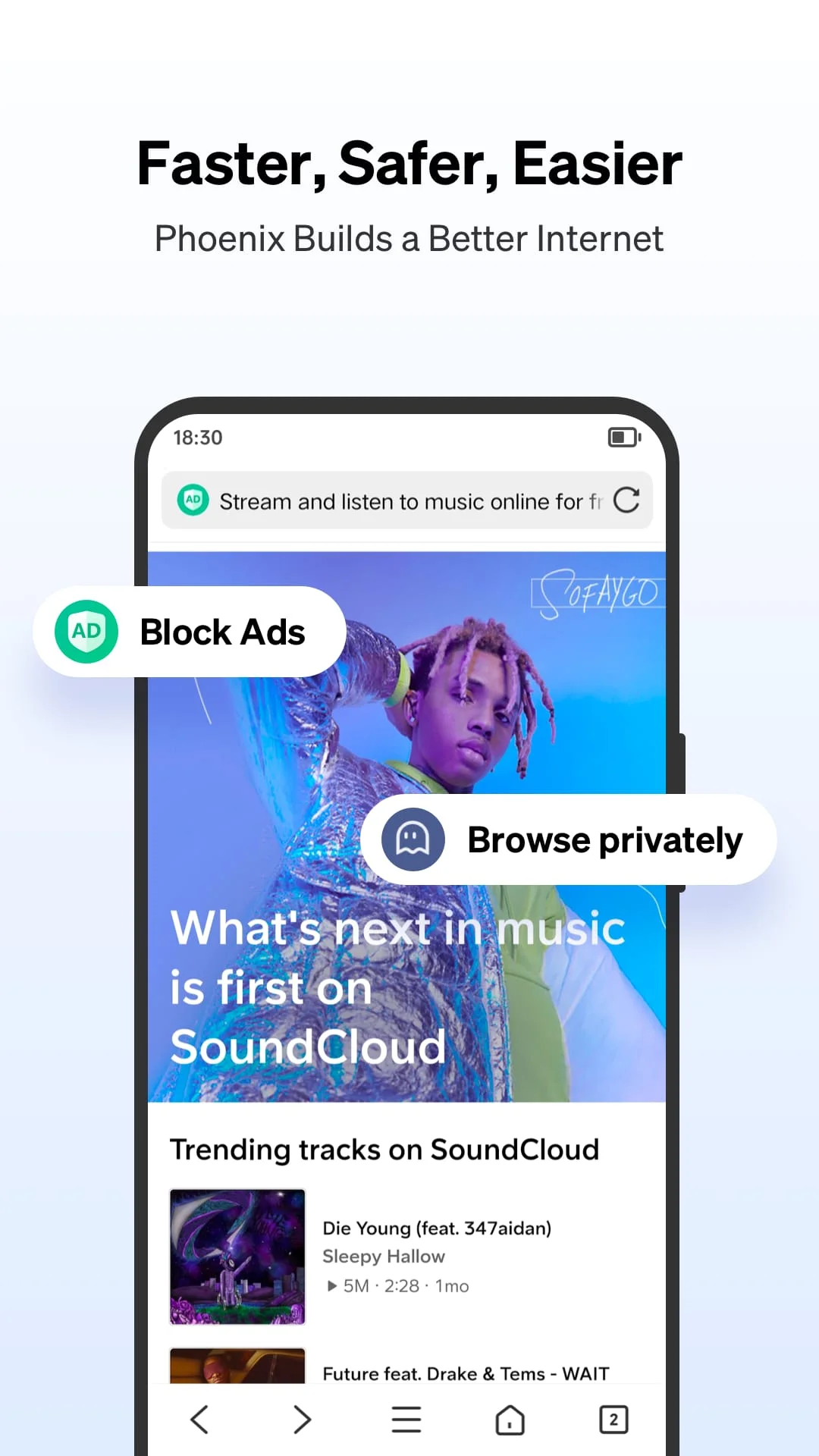 Phoenix - Fast & Safe Screenshot 2