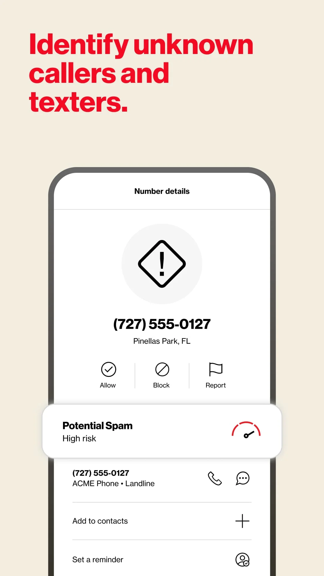 Verizon Call Filter Screenshot 3