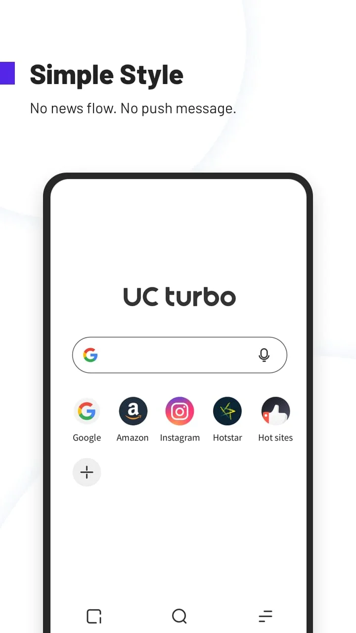 UC Turbo- Fast, Safe, Ad Block Screenshot 1