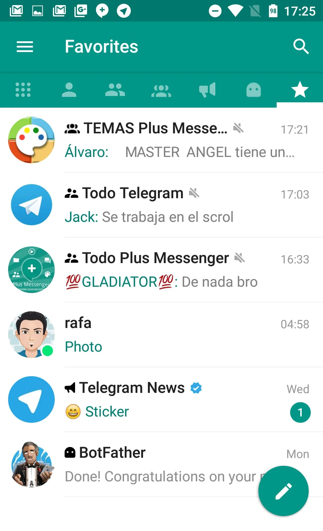 Plus Messenger Screenshot 1