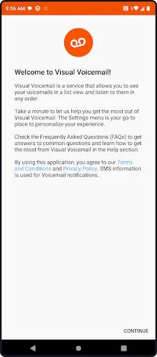 Boost Visual Voicemail Screenshot 1