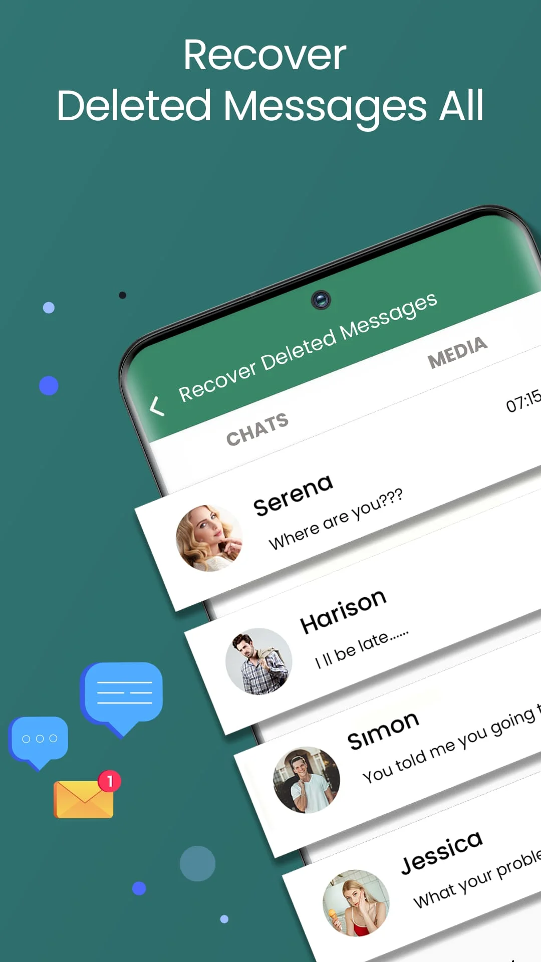 Recover Deleted Messages All Screenshot 1