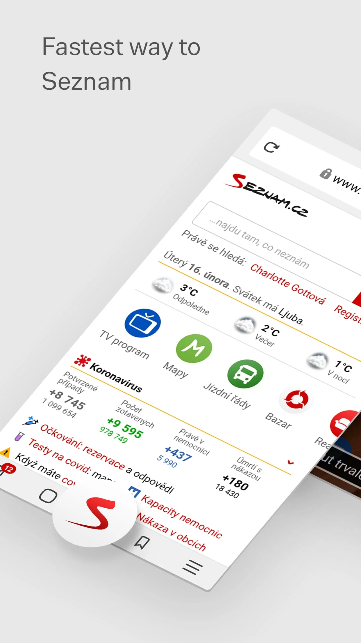 Seznam.cz Screenshot 1