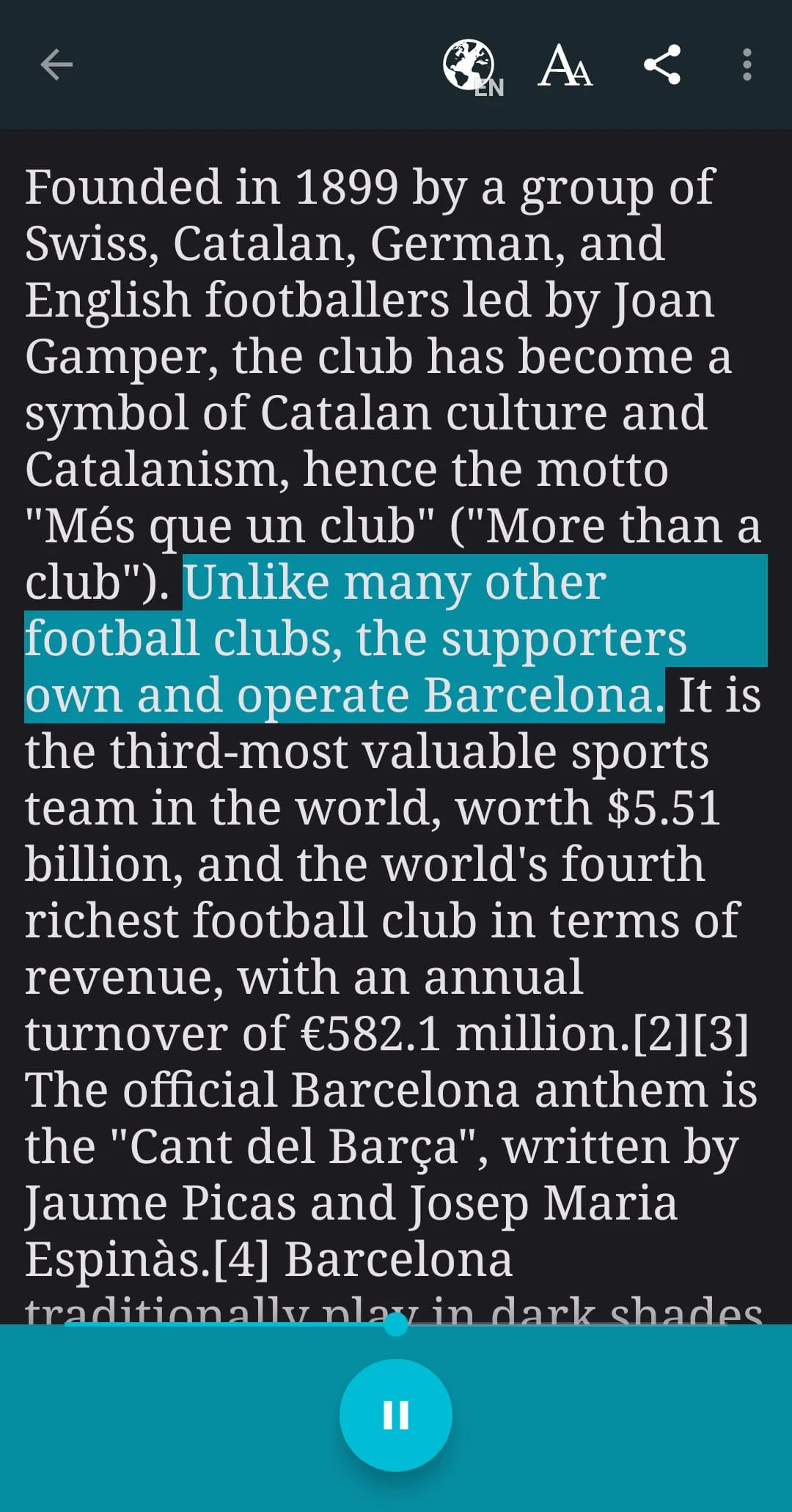 Talk: Text to Voice Screenshot 4