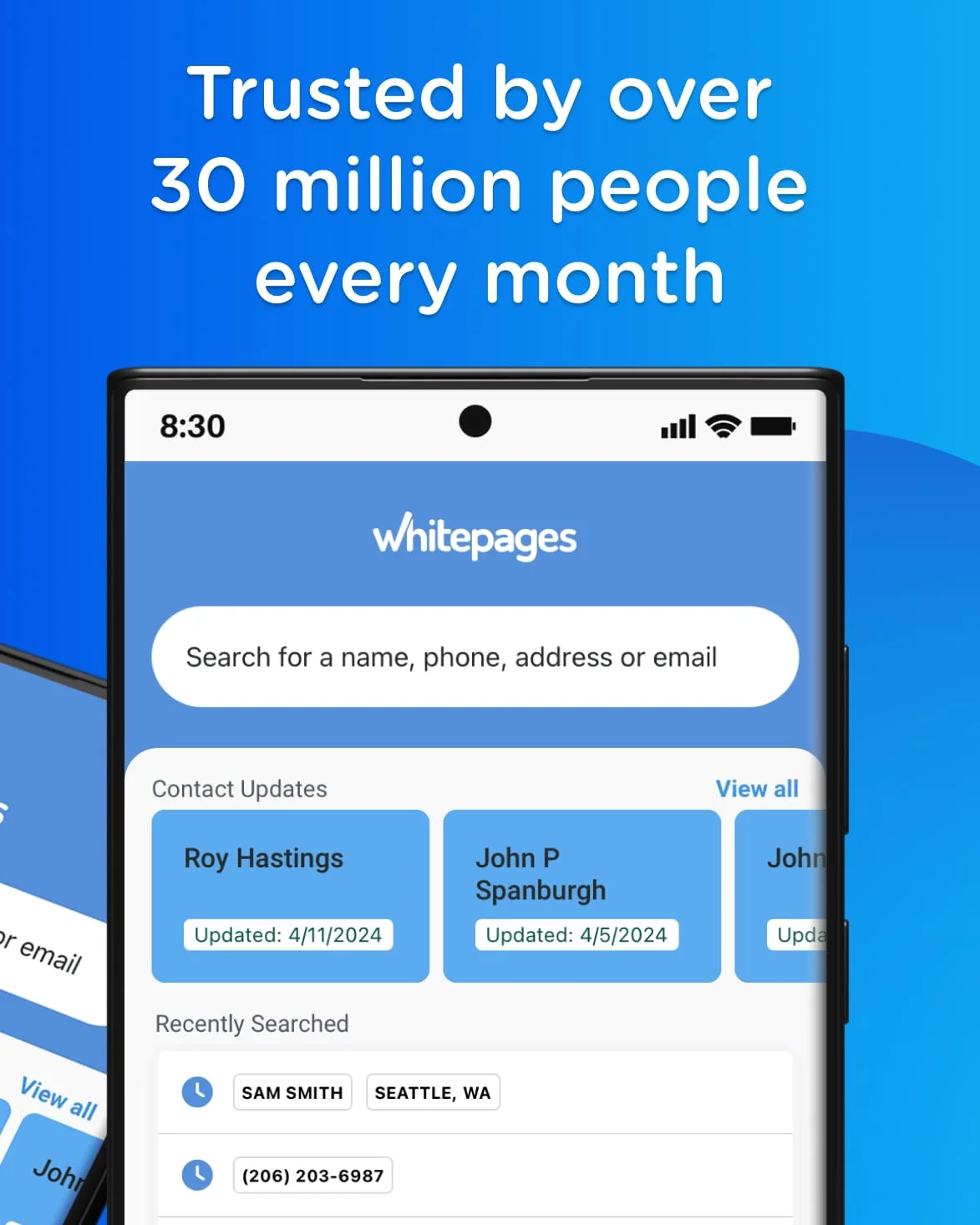 Whitepages - Find People Screenshot 2