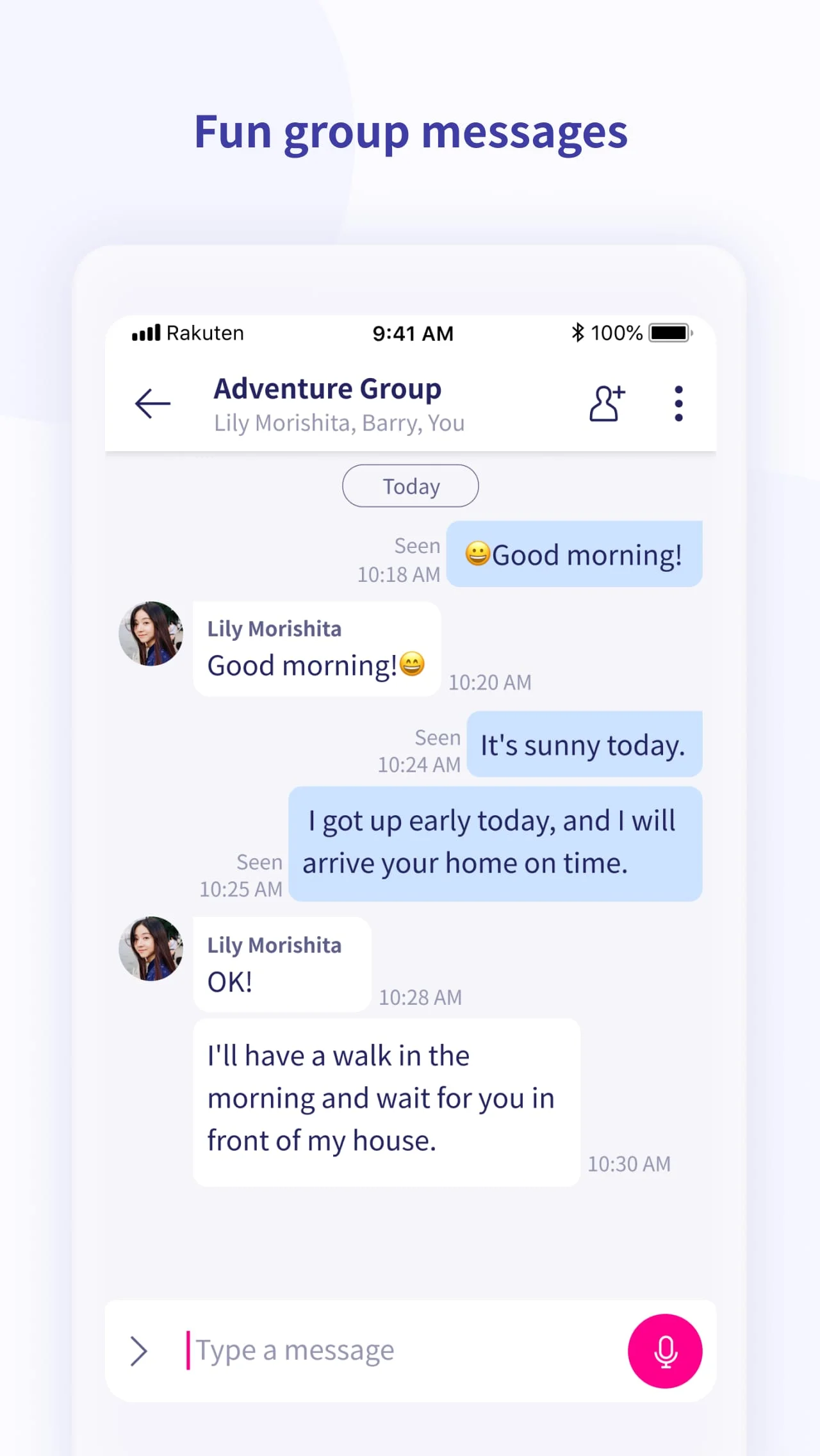 Rakuten Link Screenshot 2