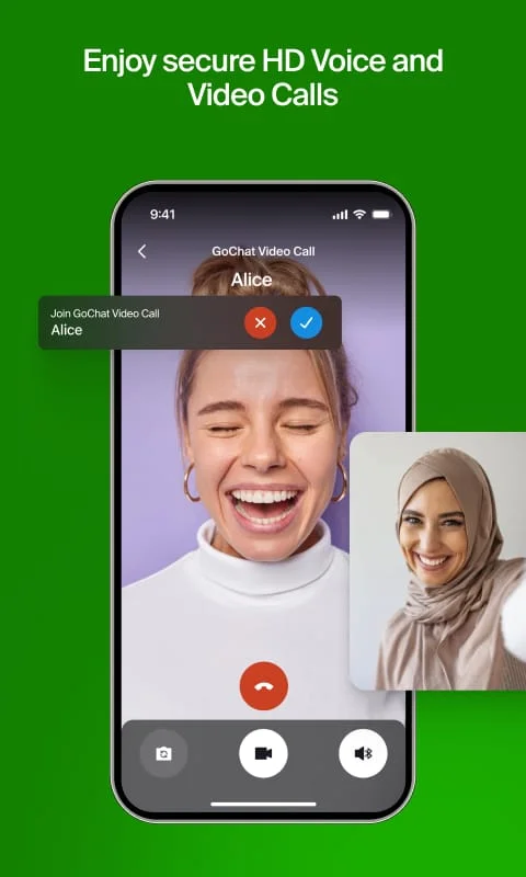GoChat Messenger: Video Calls Screenshot 1