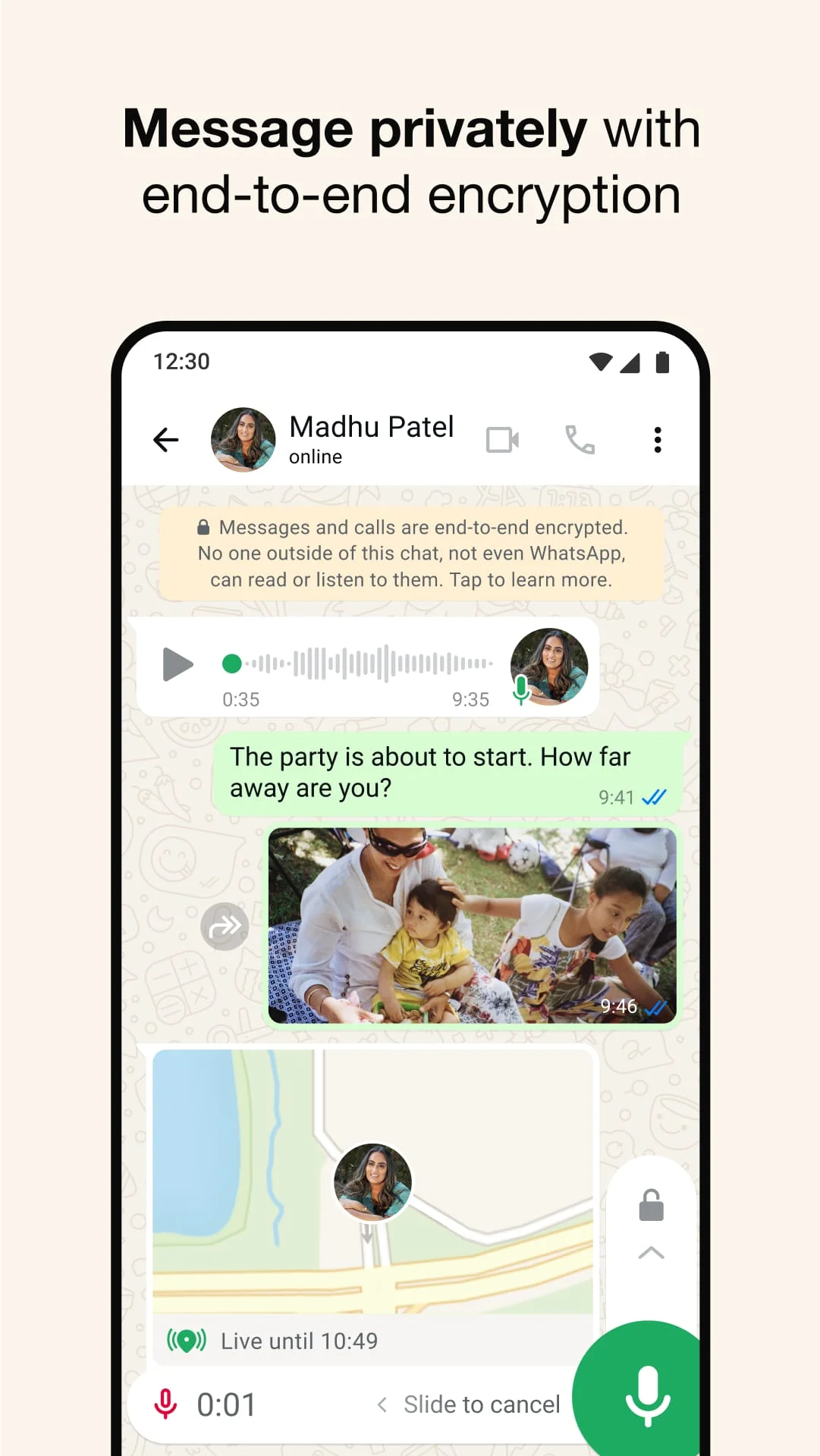 WhatsApp Messenger Screenshot 2