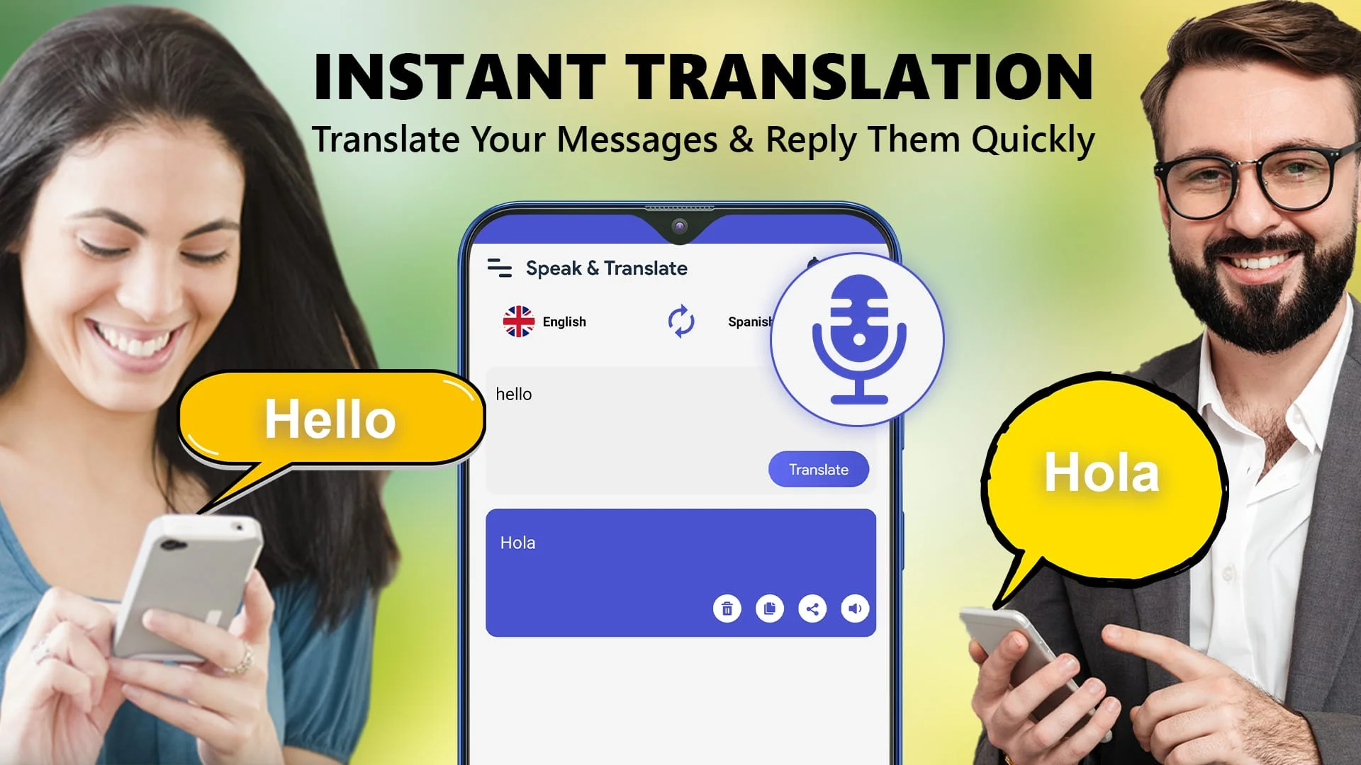 Speak and Translate Languages Screenshot 1