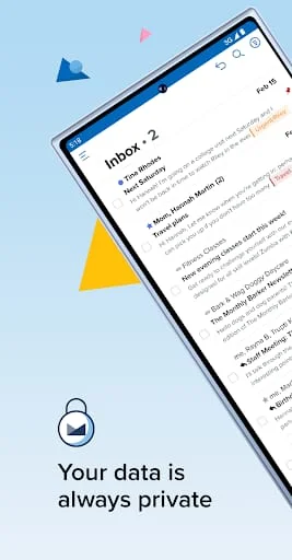 Fastmail Screenshot 1