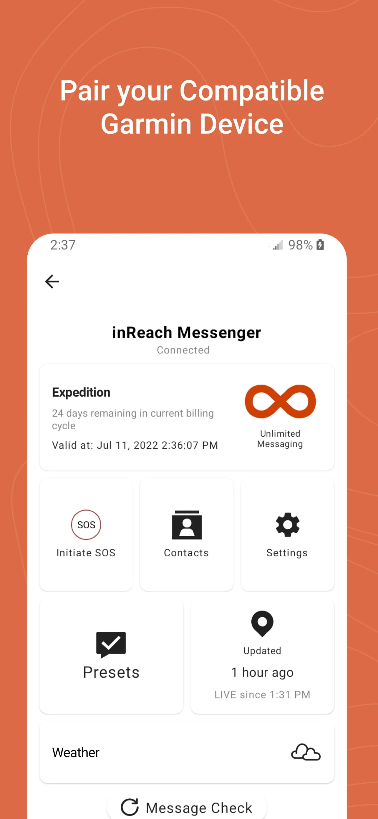 Garmin Messenger™ Screenshot 3
