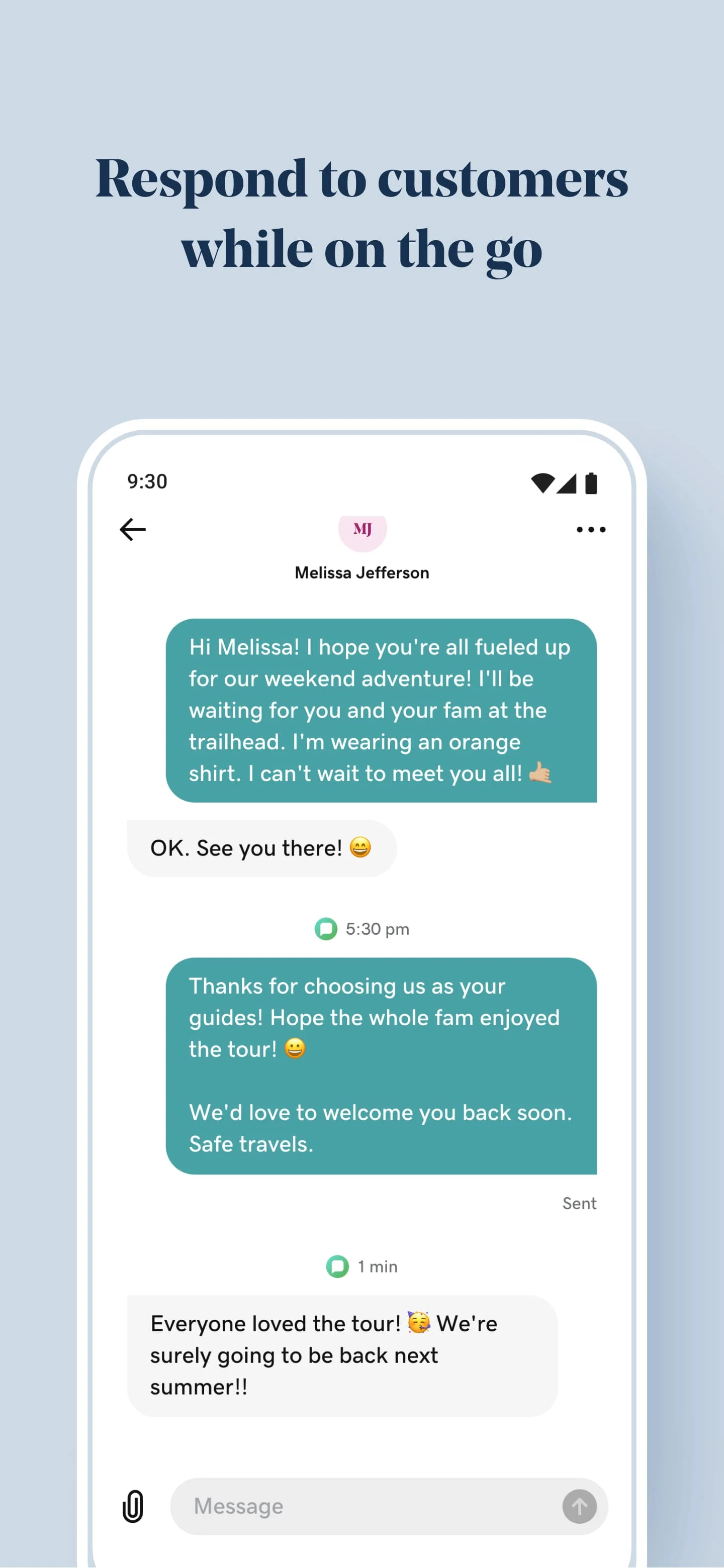 GoDaddy Conversations Screenshot 4