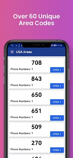 USA Phone Numbers, Receive SMS Screenshot 2