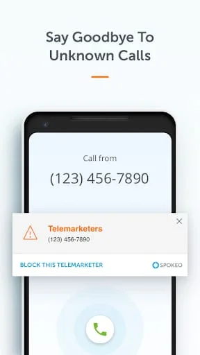 Spokeo - Identify Unknown Call Screenshot 2