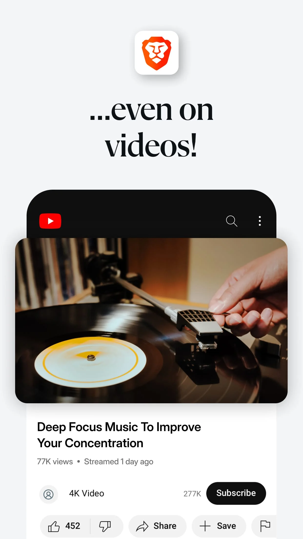 Brave Private Web Browser, VPN Screenshot 3