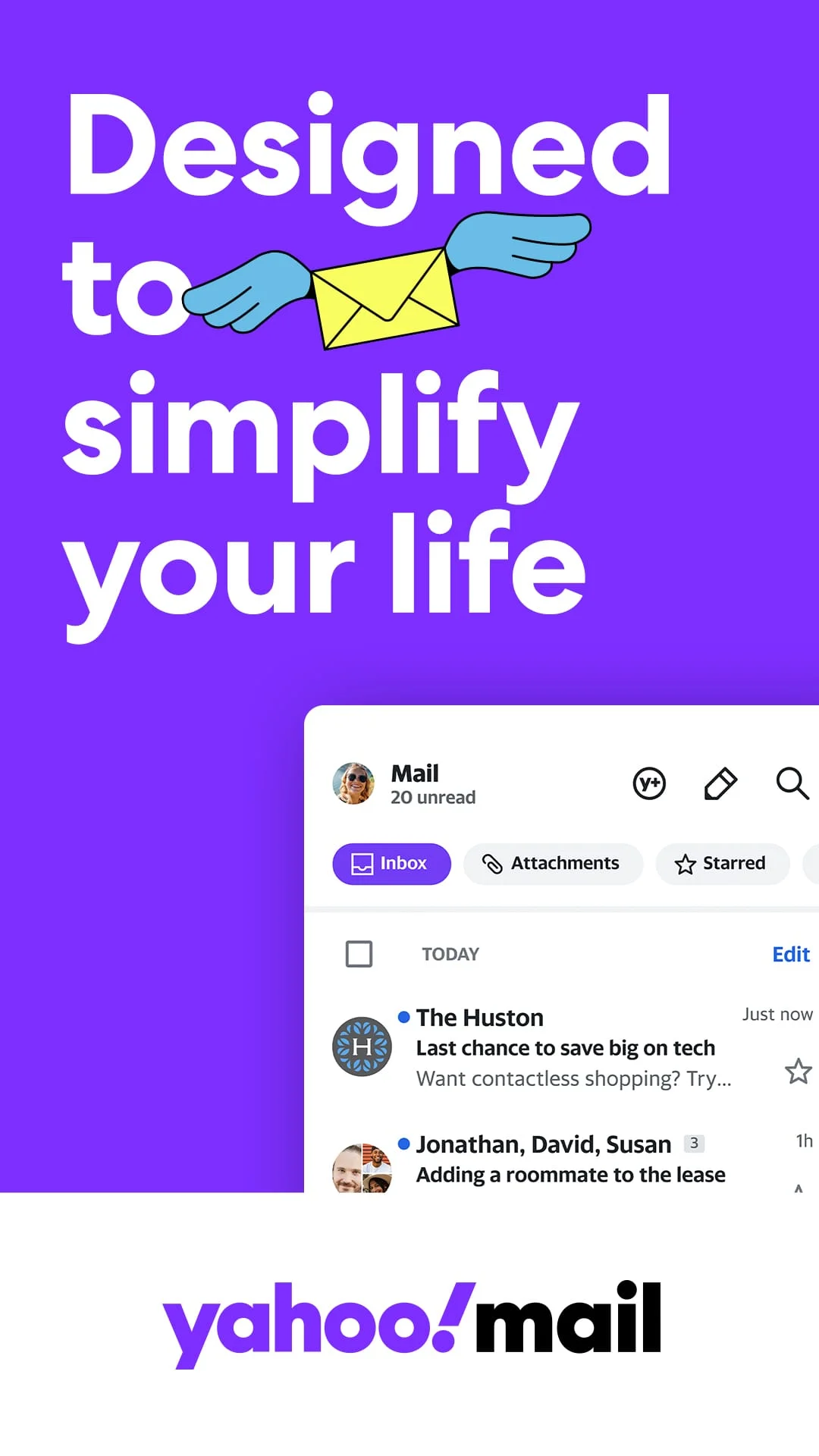 Yahoo Mail Screenshot 1