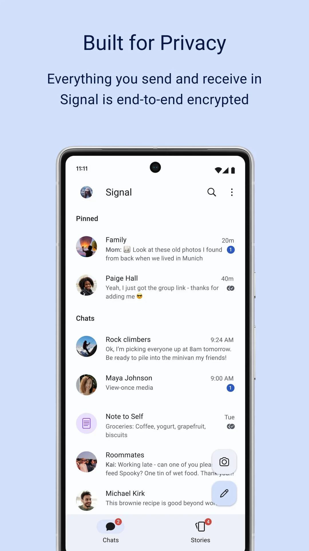 Signal Private Messenger Screenshot 1