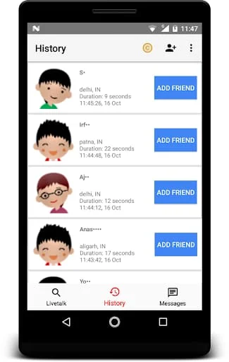 Livetalk - Live Video Chat Screenshot 3