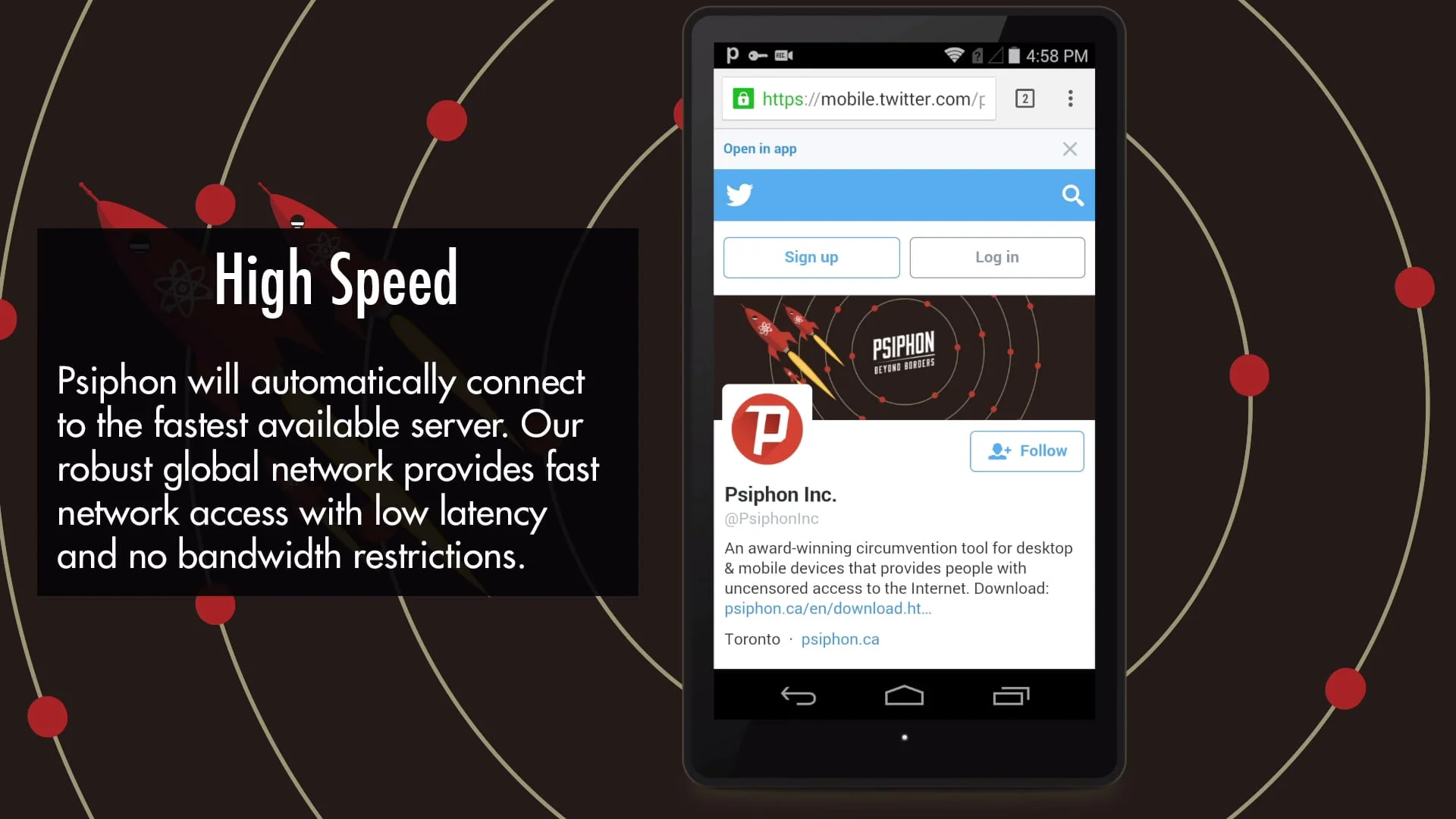 Psiphon Pro Screenshot 4
