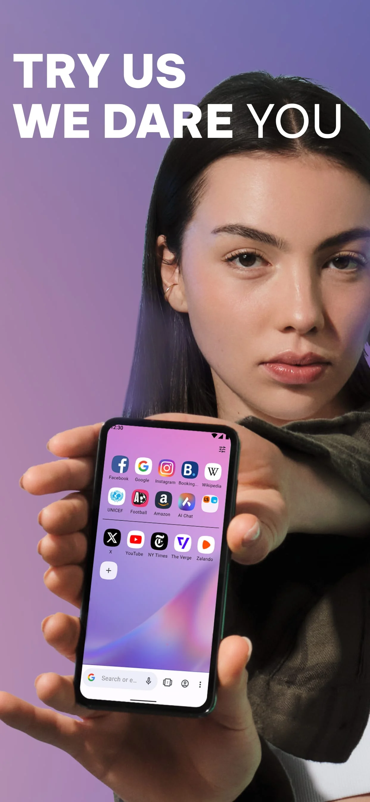 Opera browser with AI Screenshot 1