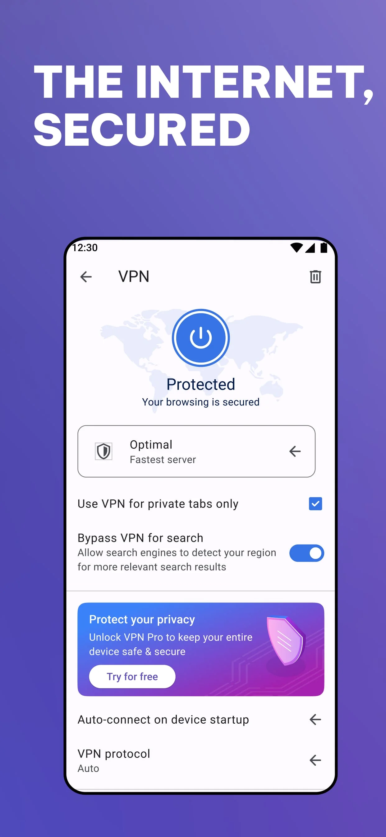 Opera browser with AI Screenshot 3