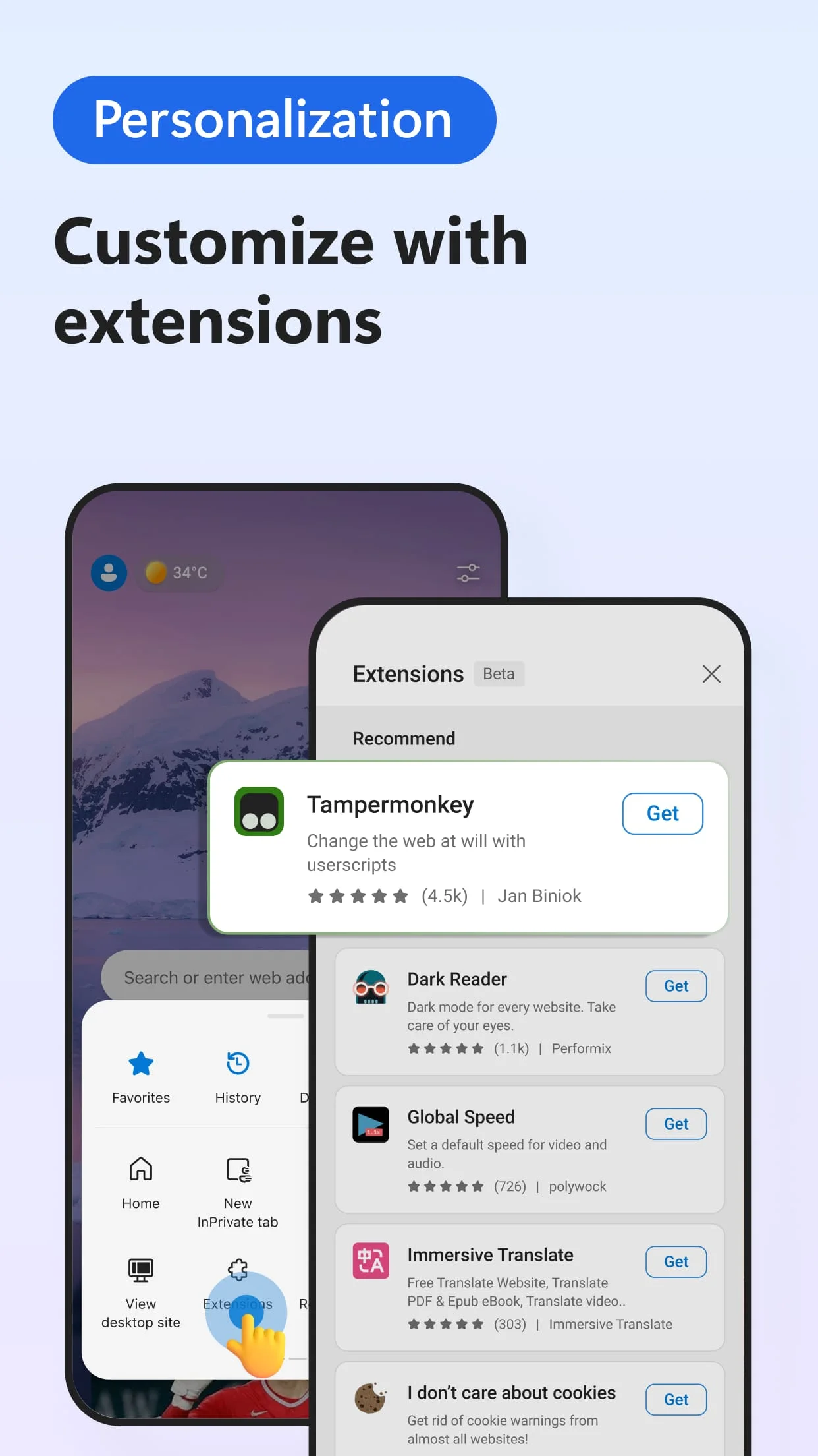 Microsoft Edge: AI browser Screenshot 4